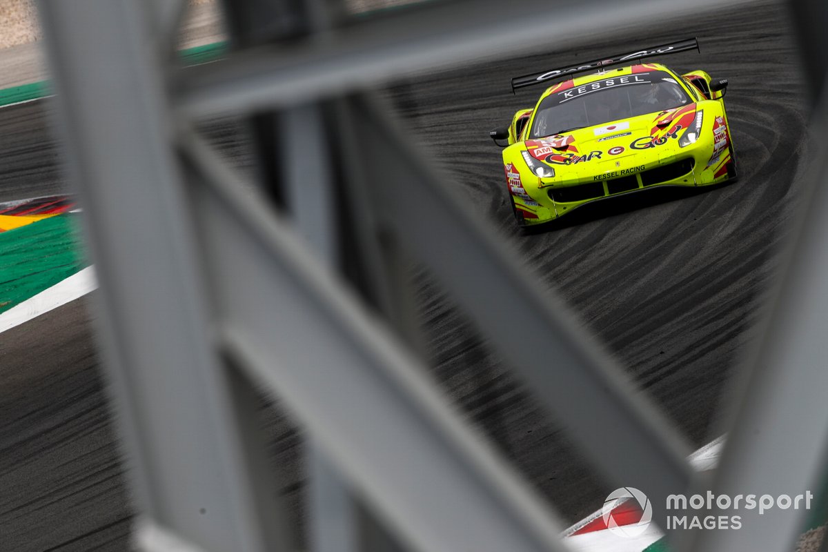 #57 Kessel Racing Ferrari 488 GTE EVO: Takeshi Kimura, Mikkel Jensen, Scott Andrews