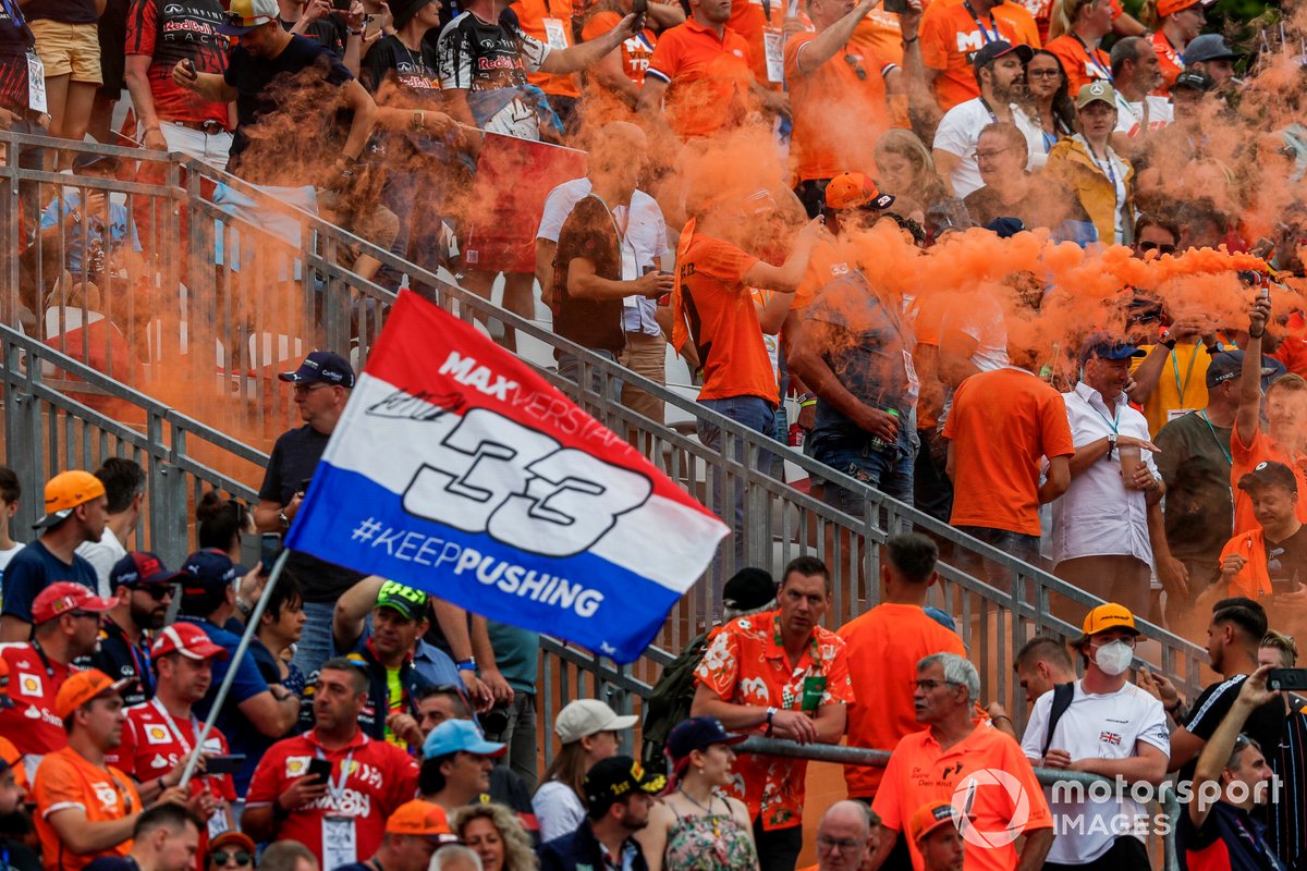 Fans de Max Verstappen