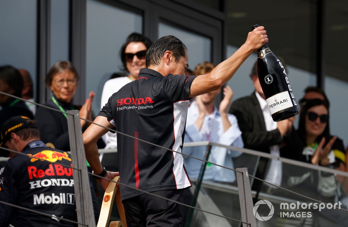 Podio: Toyoharu Tanabe, Director técnico F1 Honda