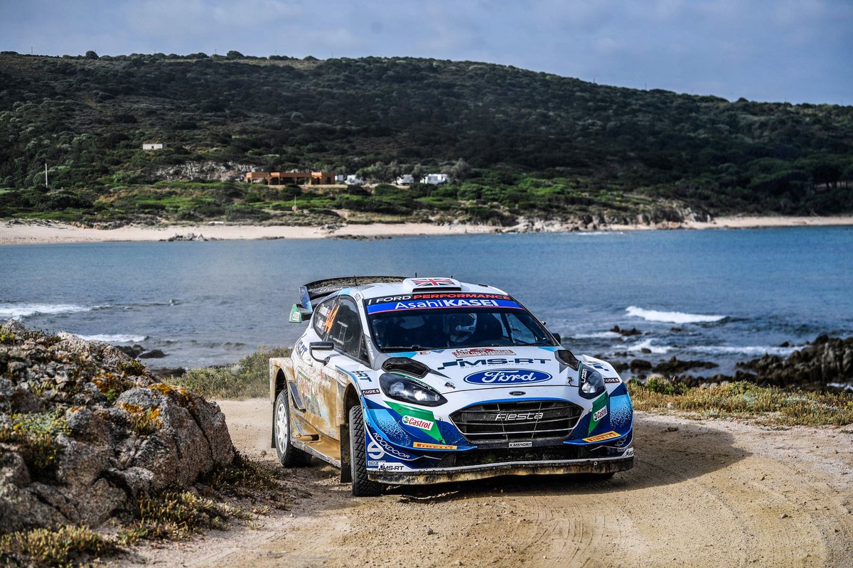 Gus Greensmith, Stuart Loudon, M-Sport Ford WRT Ford Fiesta WRC