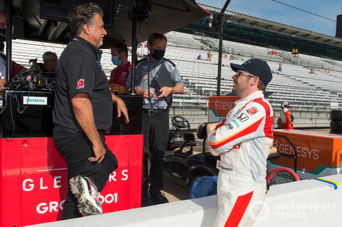 Michael Andretto y Marco Andretti, Andretti Herta-Haupert w/Marco & Curb-Agajanian Honda