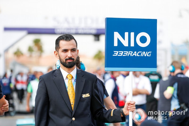 NIO 333 Racing grid person