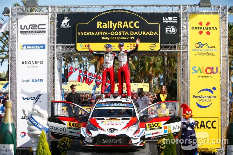 I Campioni Ott Tänak, Martin Järveoja, Toyota Gazoo Racing WRT Toyota Yaris WRC