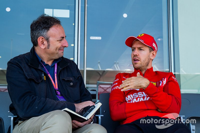 Roberto Chinchero intervista Sebastian Vettel, Ferrari SF90