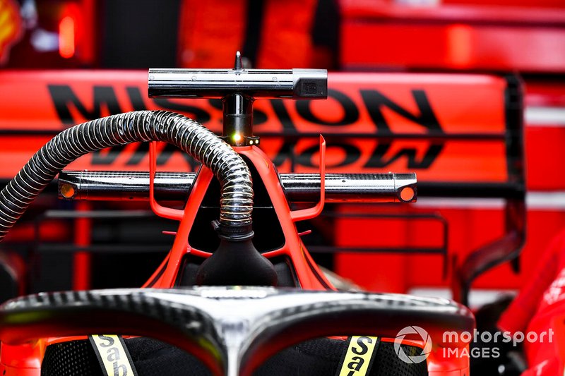 Camera nella T Bar della Ferrari SF1000