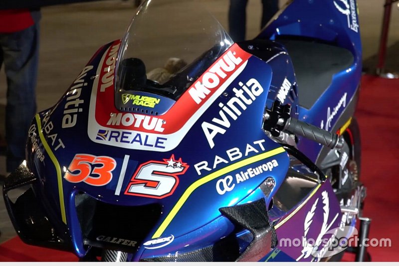 Detail of the Ducati Desmosedici GP19, Avintia Racing