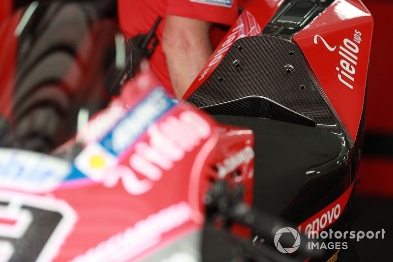 Ducati Team, bike detail