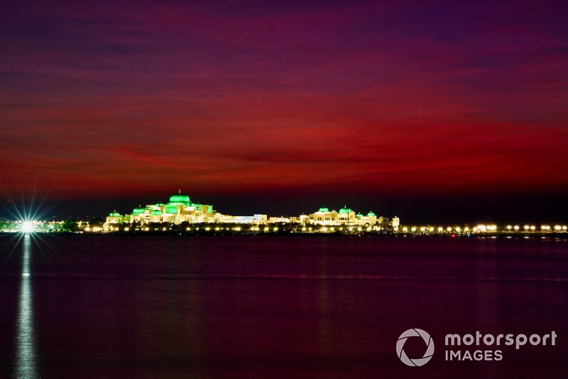 A scenic view of Abu Dhabi