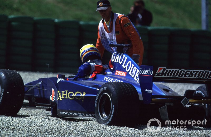 Nick Heidfeld, Prost AP03 Peugeot abandona