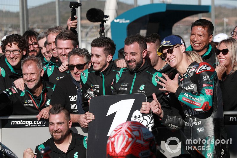 Pole position pour Fabio Quartararo, Petronas Yamaha SRT