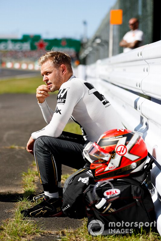 Kevin Magnussen, Haas F1 on the grid