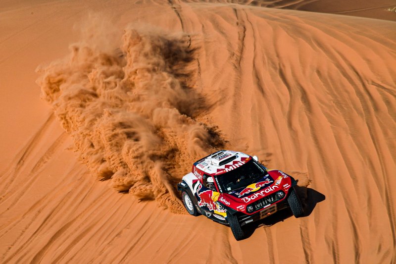 #302 JCW X-Raid Team: Stephane Peterhansel, Paulo Fiuza