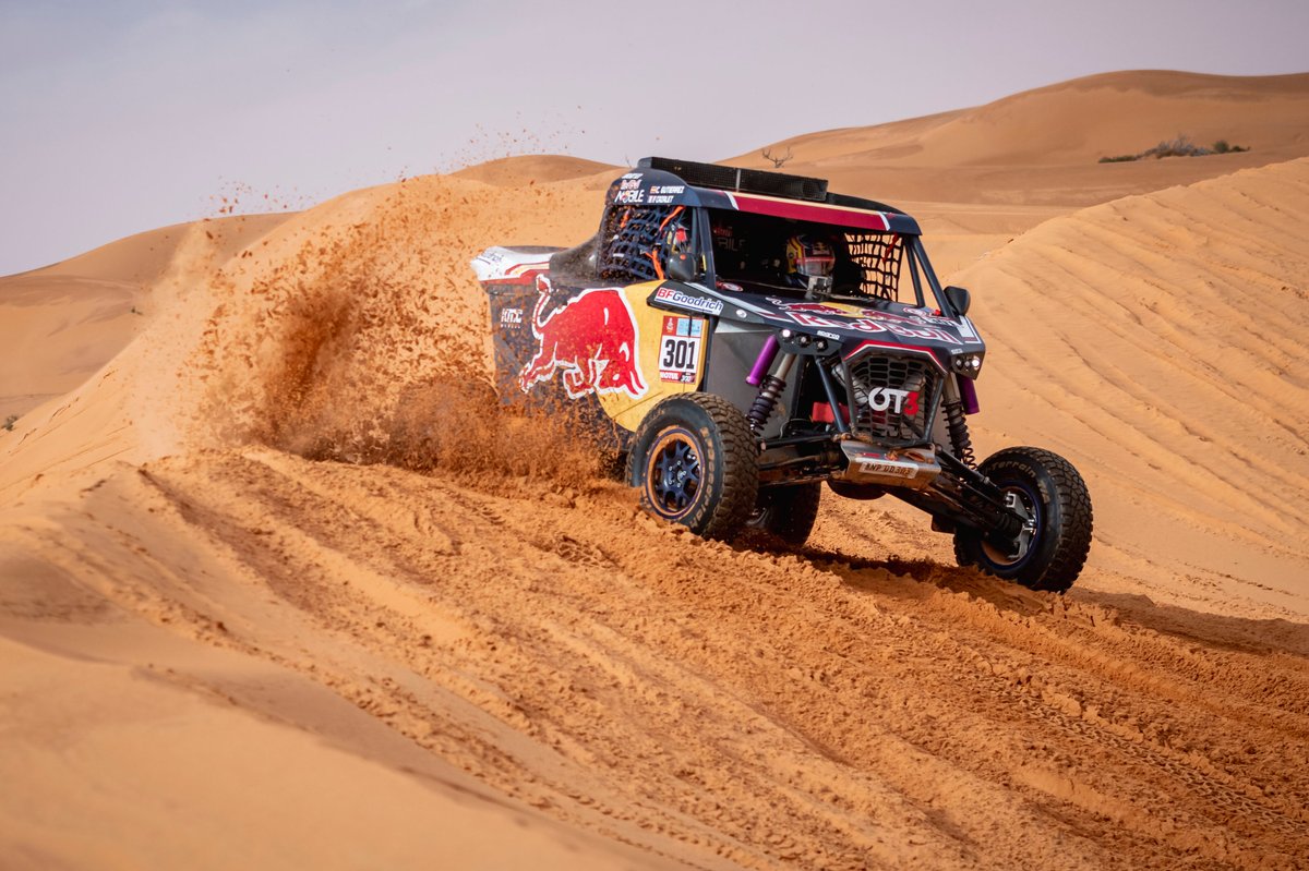 #301 Red Bull Off-Road Team USA: Cristina Gutierrez, Francois Cazalet