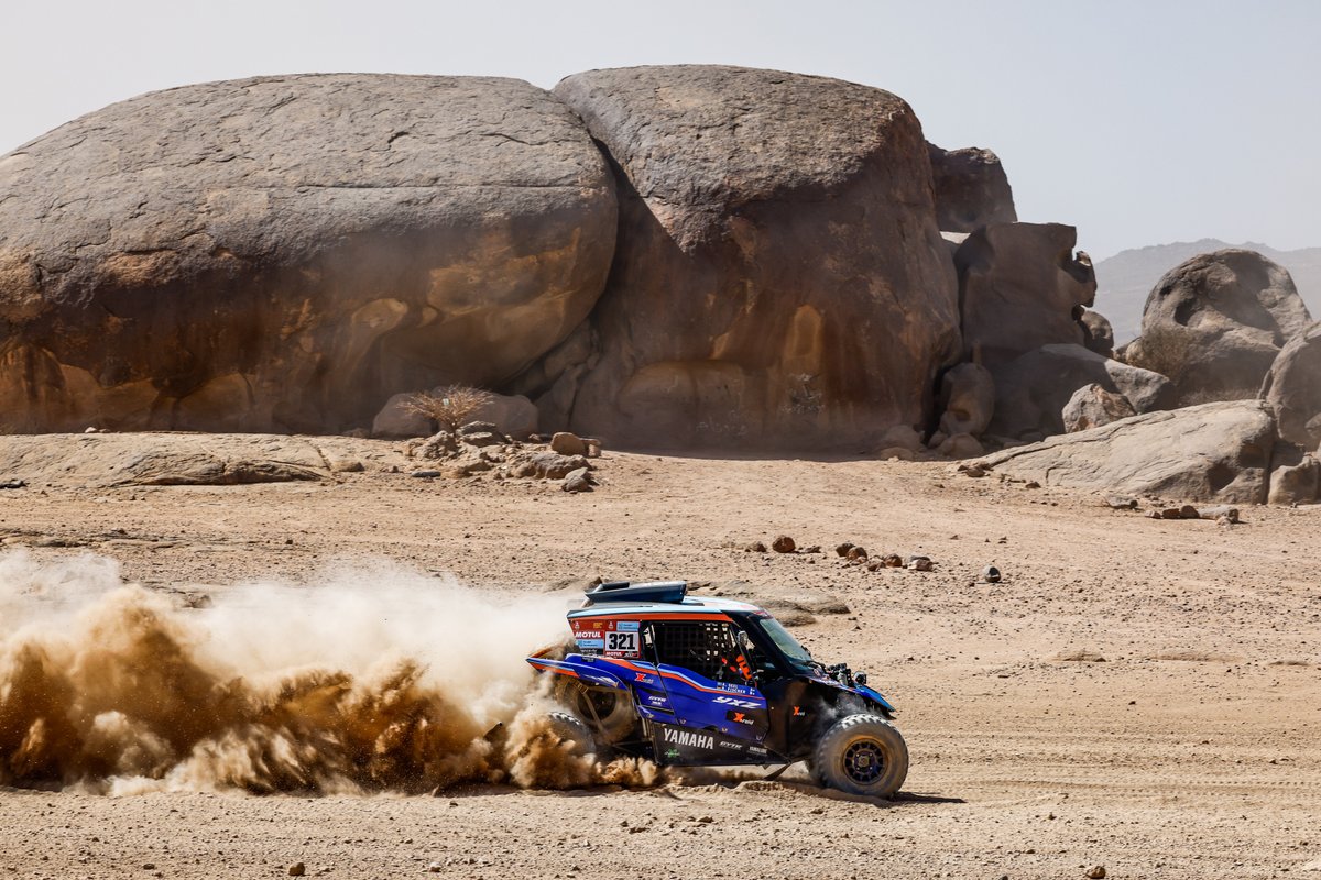 #311 Yamaha powered by X-Raid Team: Camelia Liparoti, Xavier Blanco