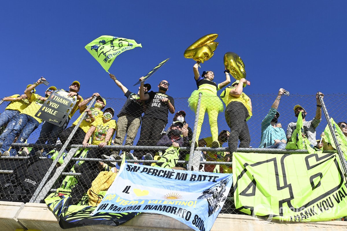 I tifosi di Valentino Rossi