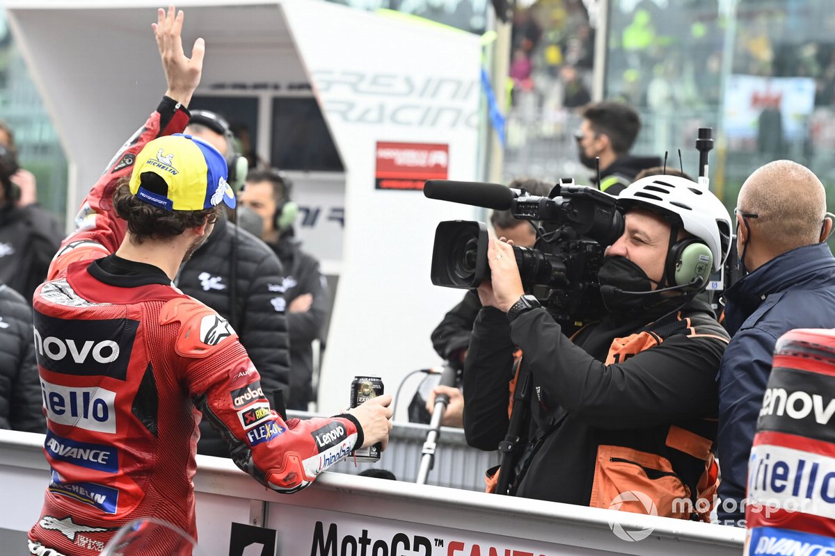 Polesitter Francesco Bagnaia, Ducati Team