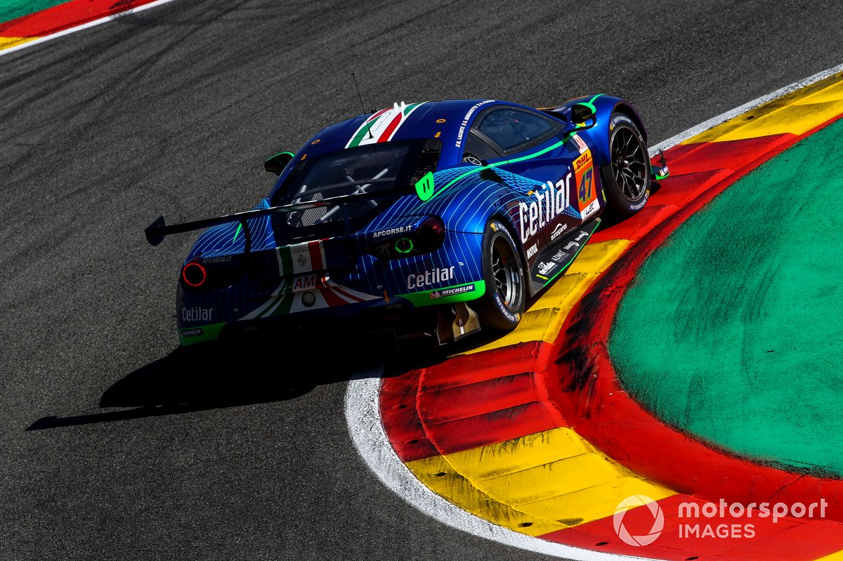 #47 Cetilar Racing Ferrari 488 GTE EVO: Roberto Lacorte, Giorgio Sernagiotto, Antonio Fuoco