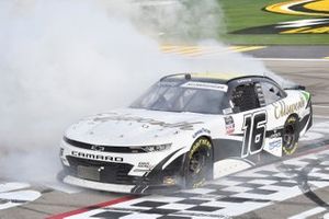 Race winner A.J. Allmendinger, Kaulig Racing, Chevrolet Camaro