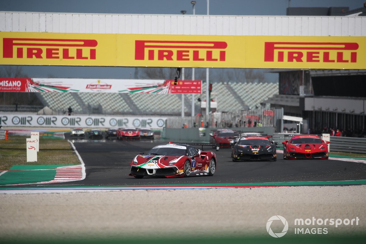 Azione in pista