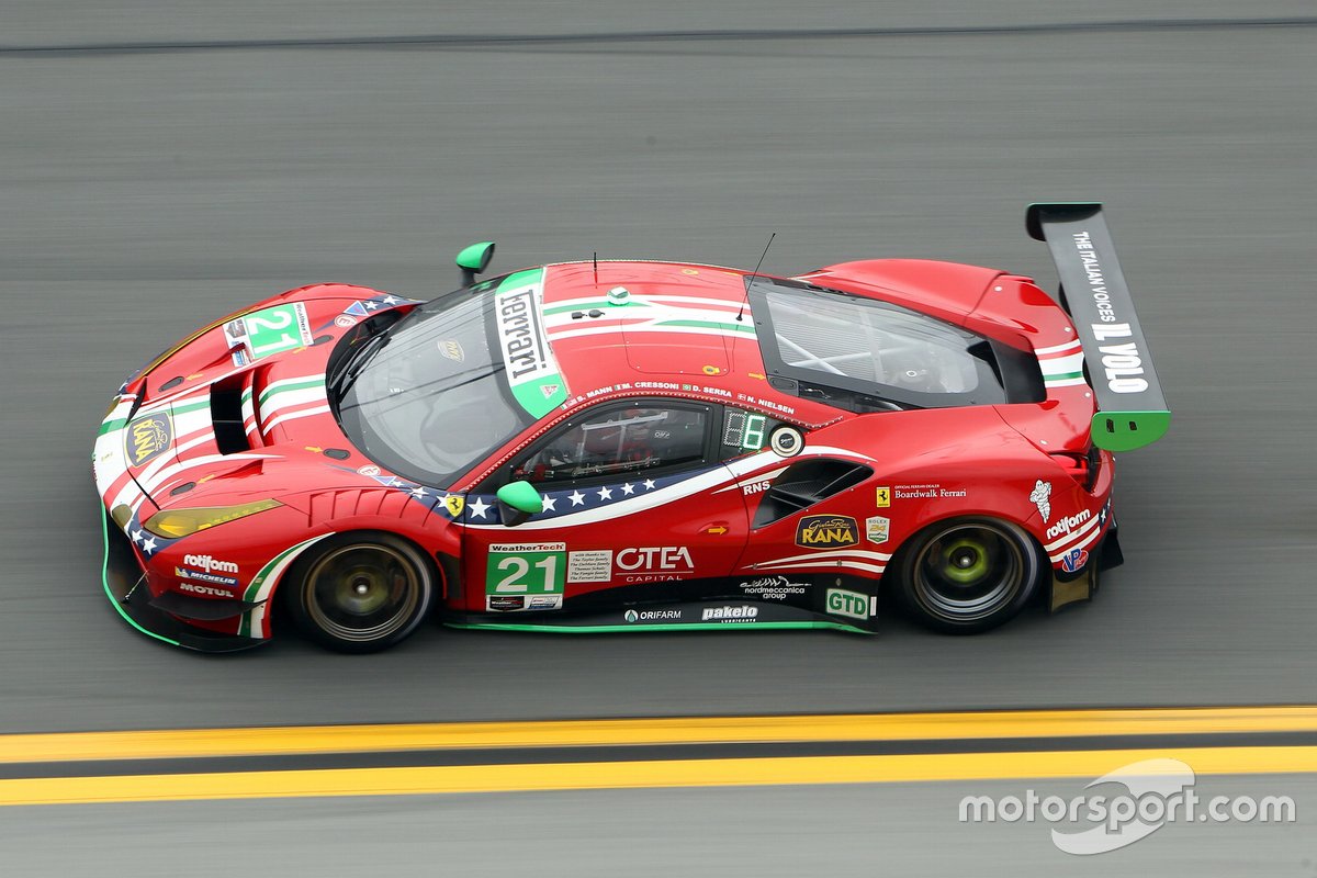 #21 Af Corse Ferrari 488 GT3, GTD: Nicklas Nielsen, Daniel Serra, Matteo Cressoni, Simon Mann