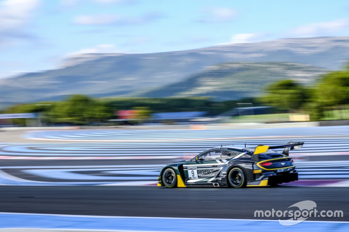 #9 K-Pax Racing Bentley Continental GT3: Jordan Pepper, Alvaro Parente, Andy Soucek