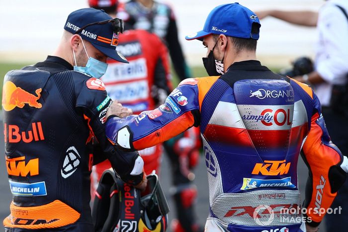 Brad Binder, Red Bull KTM Factory Racing, Miguel Oliveira, Red Bull KTM Tech 3