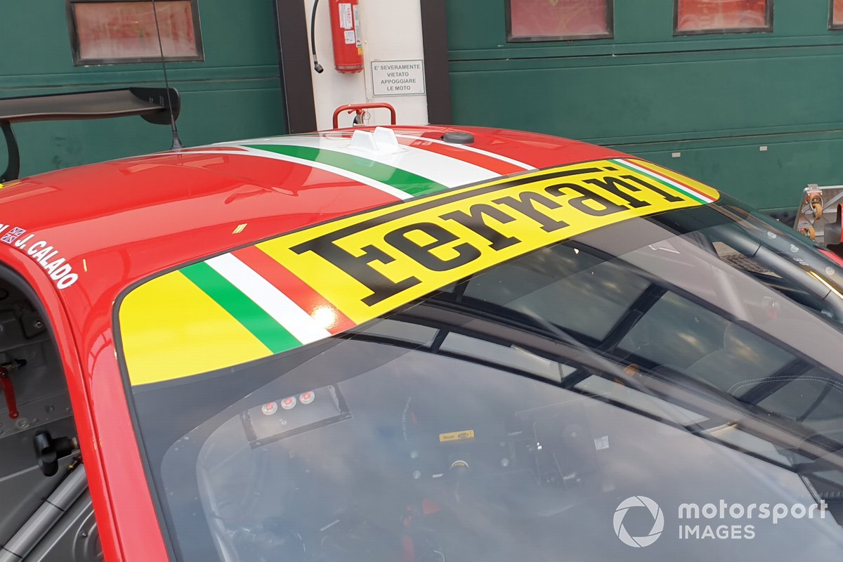 Dettagli della Ferrari 488 GTE Evo