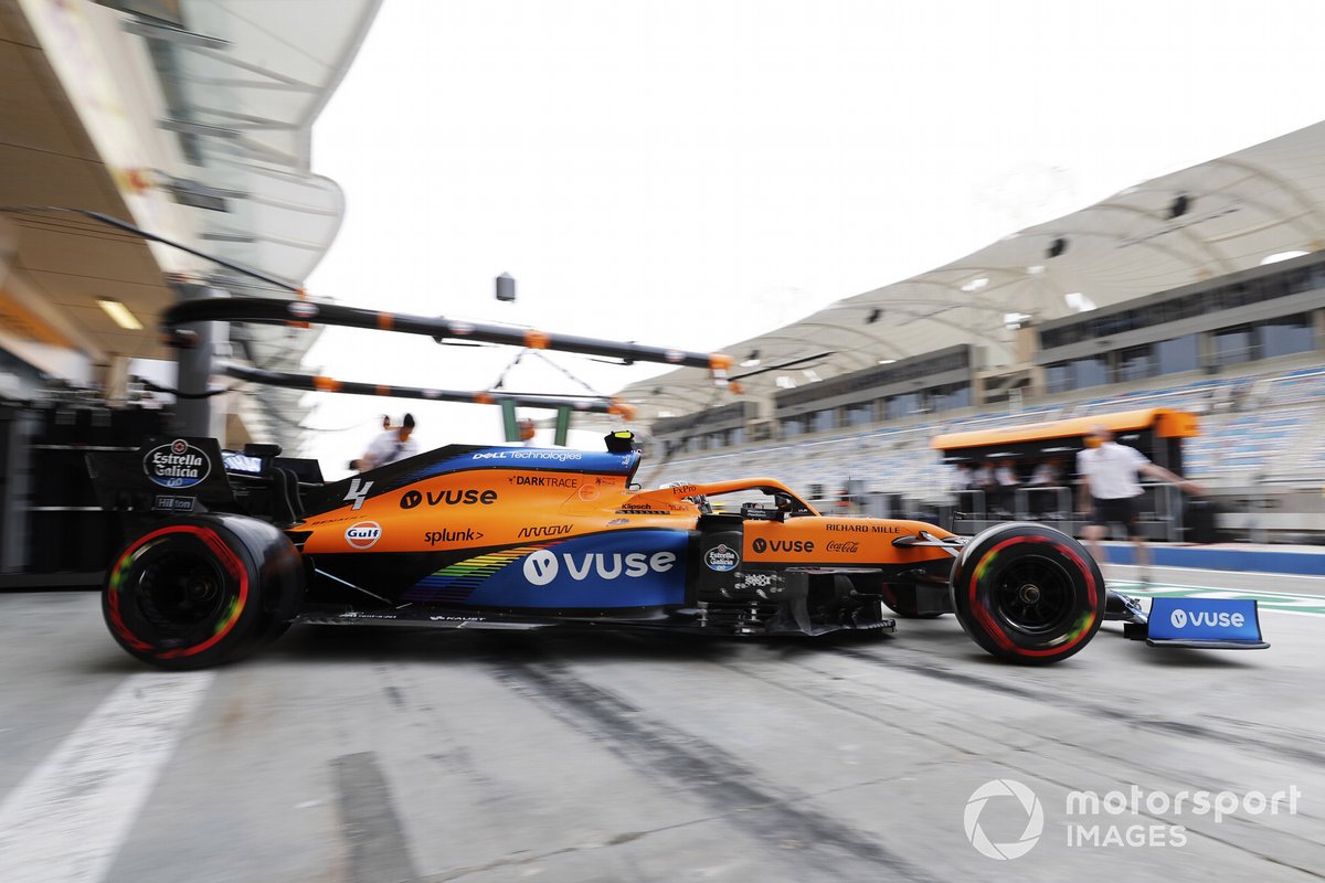 Lando Norris, McLaren MCL35