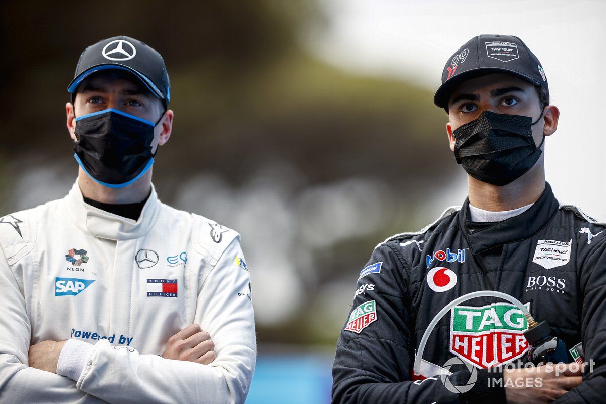 Stoffel Vandoorne, Mercedes Benz EQ, Pascal Wehrlein, Tag Heuer Porsche