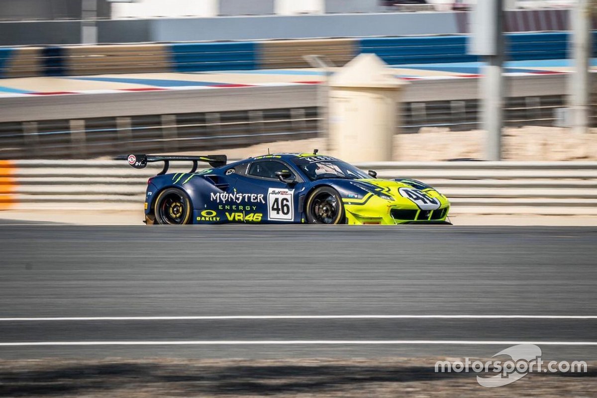 #46 Kessel Racing Monster VR46, Ferrari 488 GT3: Valentino Rossi, Alessio Salucci, Luca Marini