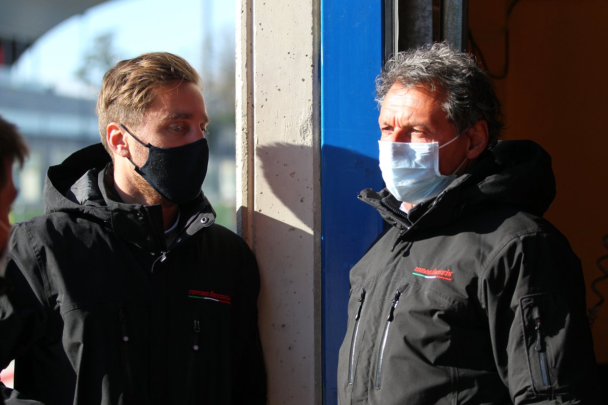 Mario Ferraris, Stefano Coletti, Romeo Ferraris, Alfa Romeo Giulia ETCR