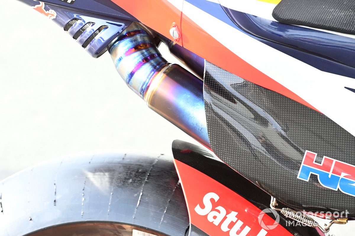 Dettagli della moto del Repsol Honda Team