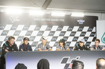 Johan Stigefelt, Khairul Idham Pawi, Fabio Quartararo, Franco Morbidelli, Ayumu Sasaki, John McPhee