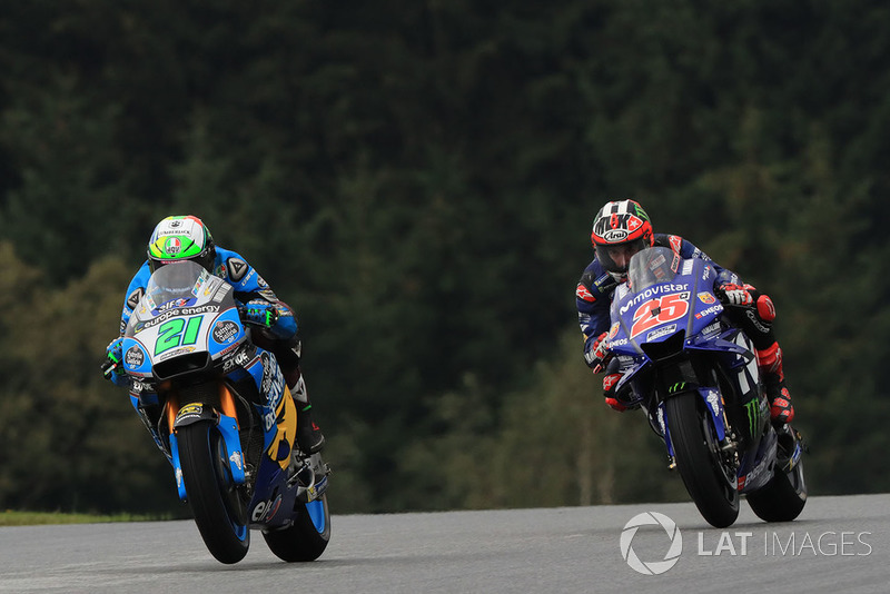 Franco Morbidelli, Estrella Galicia 0,0 Marc VDS, Maverick Viñales, Yamaha Factory Racing