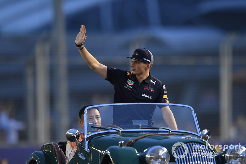 Max Verstappen, Red Bull Racing, parada kierowców