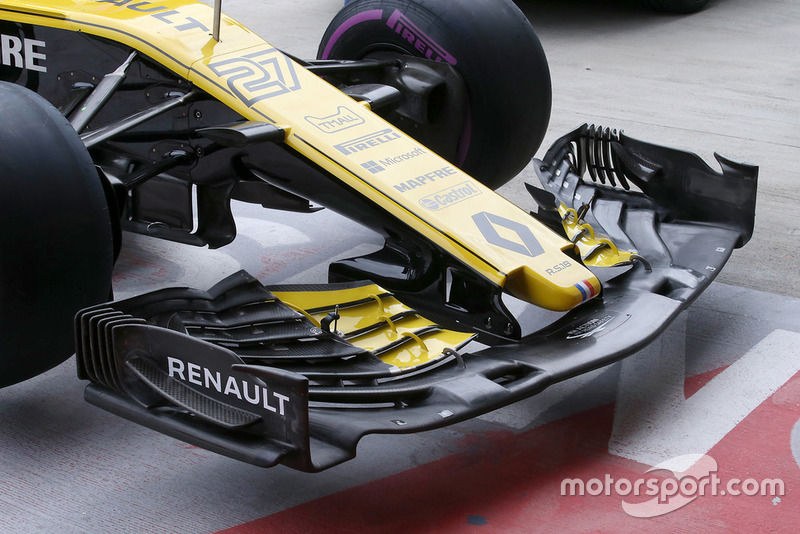 Переднее крыло Renault RS18