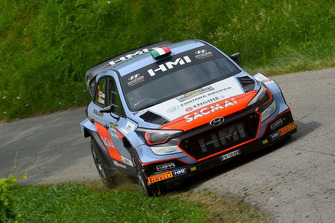 Corrado Fontana, Nicola Arena, Hyundai i20 WRC, Bluthunder