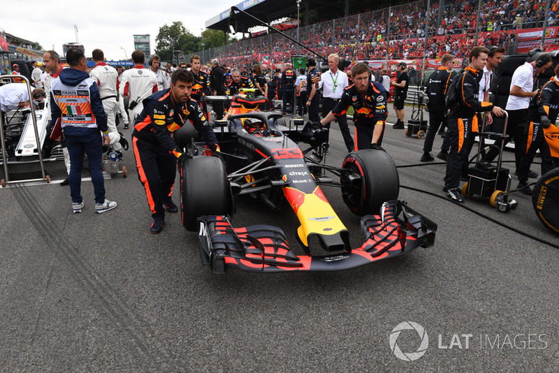 Rajtrács és készülődés az Olasz Nagydíj rajtja előtt - F1 2018