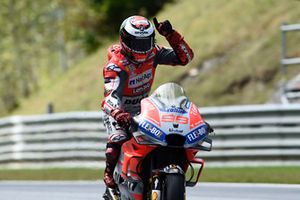 Il vincitore della gara Jorge Lorenzo, Ducati Team