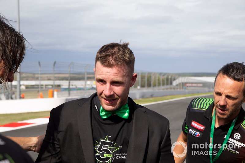 Jonathan Rea, Kawasaki Racing Team celebra su quinto título mundial