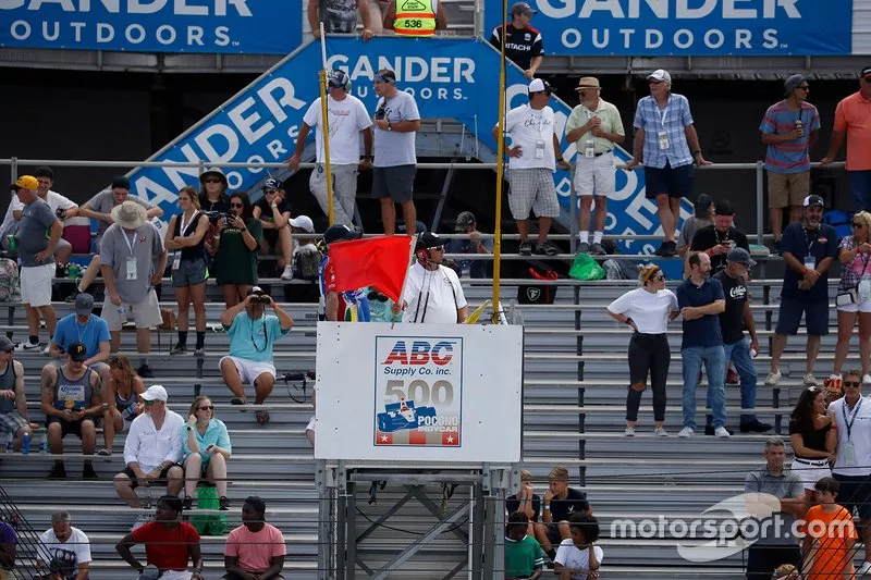 Race red flagged