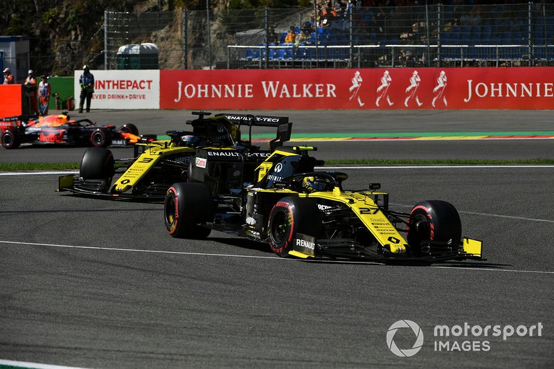 Гонщики Renault в третий раз в этом сезоне вдвоем пробились в финал квалификации, где Риккардо показал шестое, а Хюлькенберг седьмое время. Прежде им это удавалось в Китае и в Канаде