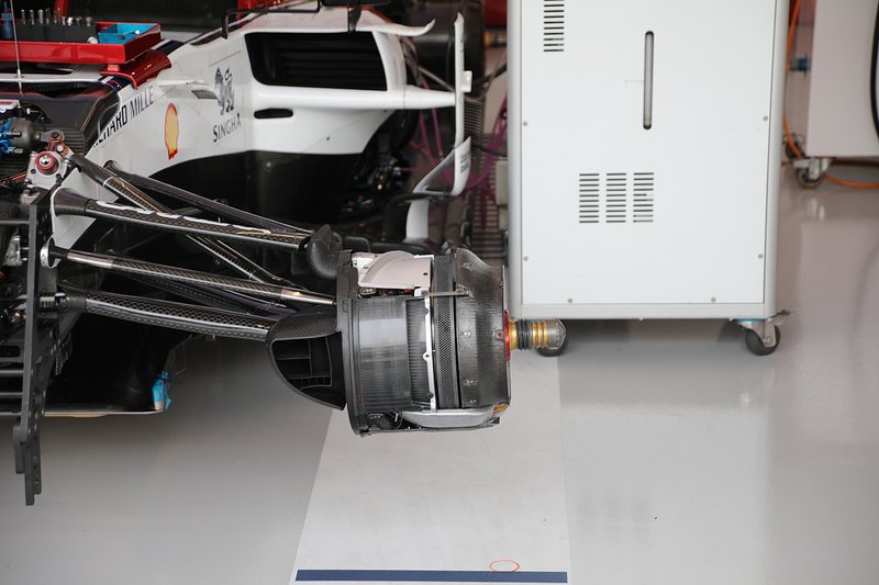 Alfa Romeo Racing C38, brake