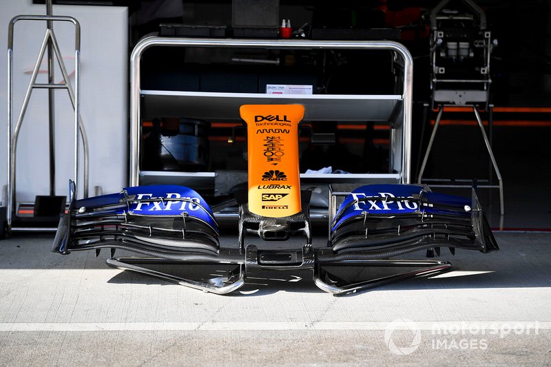 Alerón delantero del McLaren MCL34