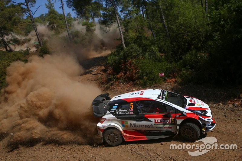 Kris Meeke, Sebastian Marshall, Toyota Gazoo Racing WRT Toyota Yaris WRC