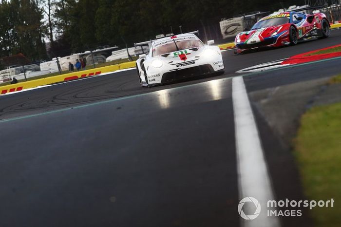 #91 Porsche GT Team Porsche 911 RSR: Richard Lietz, Gianmaria Bruni,  