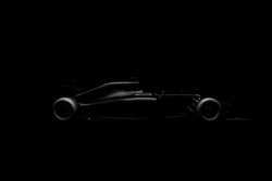 Renault F1 Team lancering kleurenschema