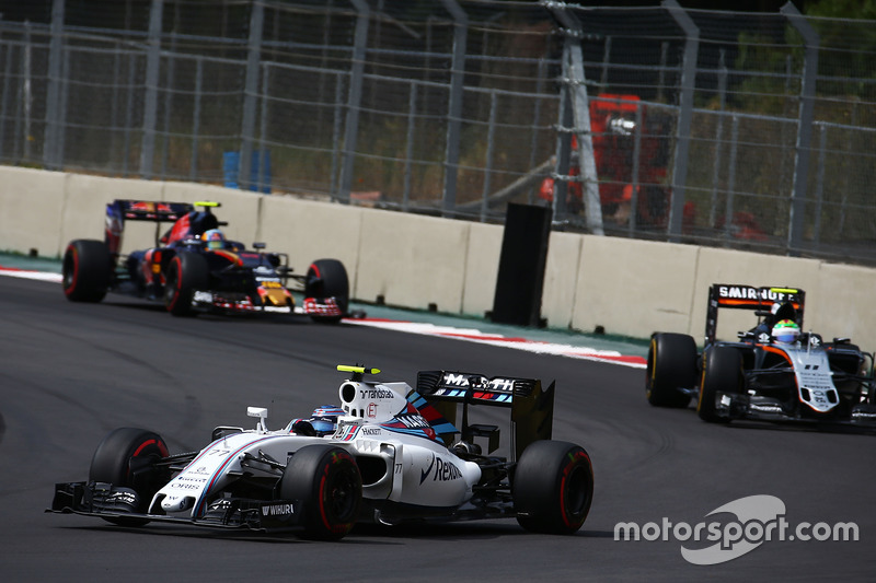8º no México, Valtteri Bottas empatou a contagem pela sétima posição, 85 a 85.