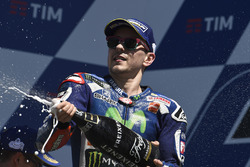 Race winner Jorge Lorenzo, Yamaha Factory Racing