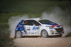 Giuseppe Testa e Daniele Mangiarotti Peugeot 208 R2, Peugeot Sport Italia